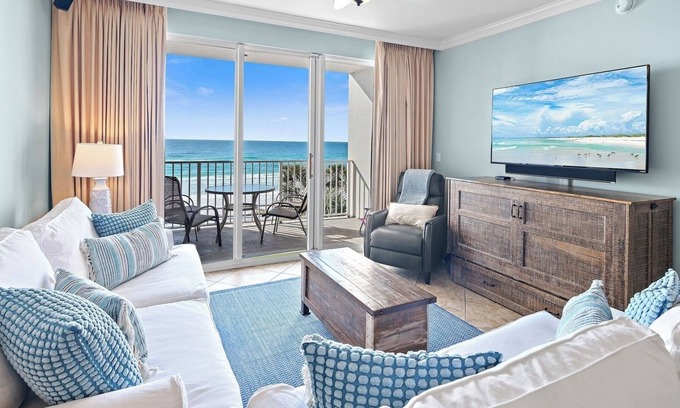 Miramar Beach Condo | Top Rated by Guests · 2 Kings ·Free Beach Service · $400 Down Secures 2026 Dates