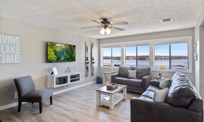 Osage Beach Condo | Top Rated, Water Front Condo at MM19 Amazing Views! Prime location! Boat slip!