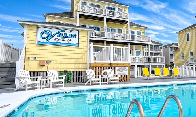 North Topsail Beach House | Topsail Island Direct Oceanfront! POOL/Private Hot Tub -5 br sleeps 12-