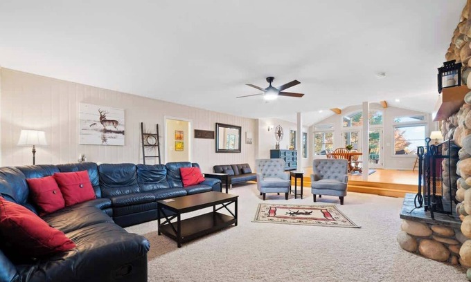 Bellaire House | Torch Lake views, BoatLaunchClose, Fire pit