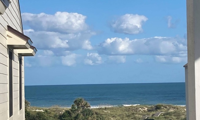 Emerald Isle Condo | Tortuga Oceanside Villa with Beautiful Beach and Sunset Views in Emerald Isle
