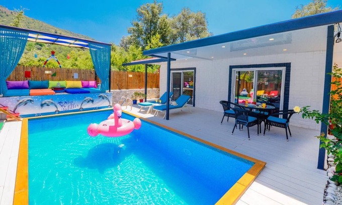 Uzumlu House | Totally Private Honeymoon Villa with Secluded Pool in Peaceful Village Setting.