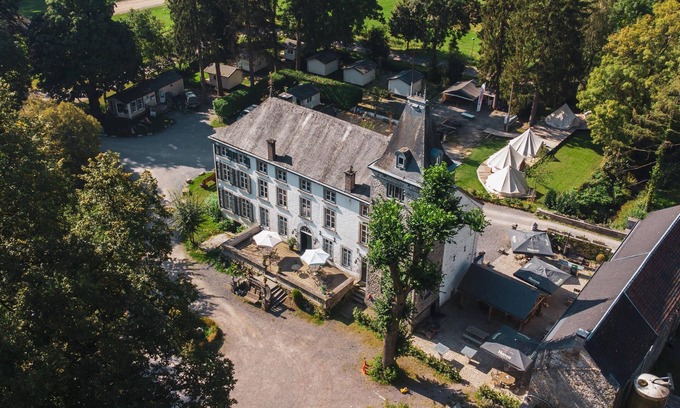 Aywaille Apartment | Tower house in a 16th-century castle with terrace