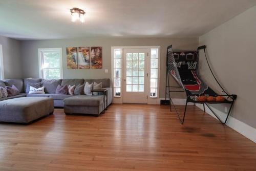 Balsam Grove House | Trail-Ready Retreat near Waterfalls w/Hot Tub