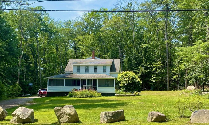 Sebago House | Tranquil, Spacious, Family Vacation Home, Private Waterfront, 6 BR, 3.5 BA