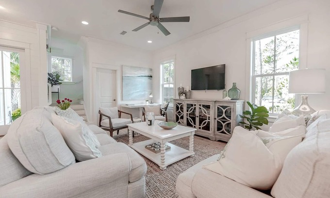Treetop House | Tranquil Tides | Private Beach Access in Seacrest | Pool, Bikes, Bonfires