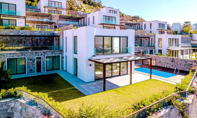 Yalikavak Villa | Tranquil Yalıkavak Retreat: Private Pool, Sea Views & Family Paradise