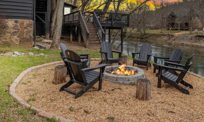 Mineral Bluff House | *Tranquility on the Toccoa* OMG~RiverFront~Games