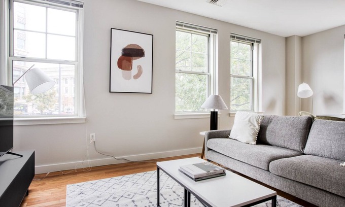Central Square Apartment | Trendy Somerville 1BR w/W/D in Building, nr Harvard & MIT, by Blueground
