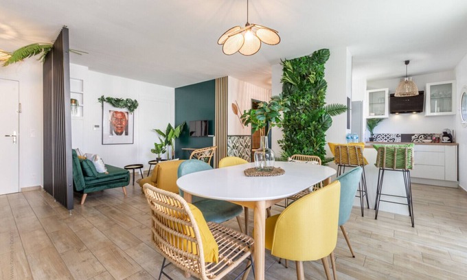 Chessy Apartment | Tropical Garden By Plaza Proche Disneyland Paris