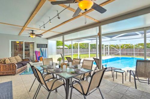Stuart House | Tropical Landing Stuart Home with Pool and Grill!