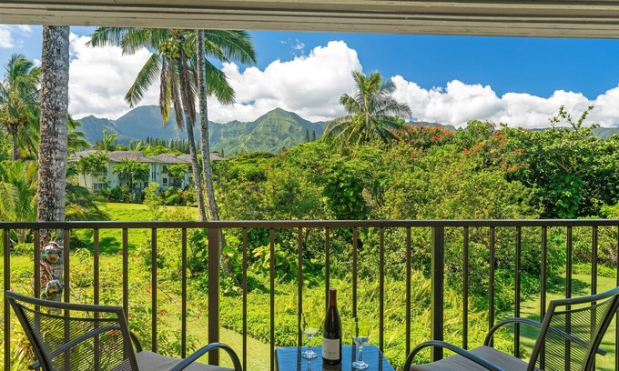 Princeville Condo | Tropical Oasis - Stunning Views In Private Setting
