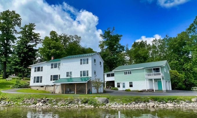 Richfield Springs Apartment | Trout Brook Unit #1, 1 of 3, incredible view, swimming, fishing, paddle sports
