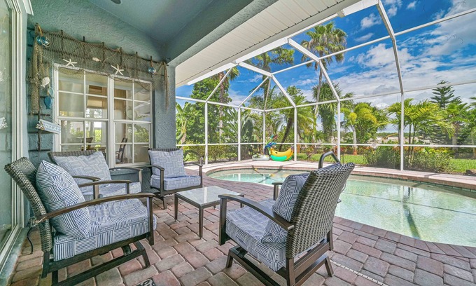 Bonita Springs House | True Florida Charm! Bonita Springs Home ~ Heated Pool ~ Private Lanai!
