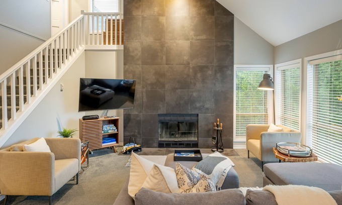 Upper Village House | True SKI IN/OUT | Renovated 3BR | Mountain Views | Common Hot Tub | Managed By Aloha Whistler
