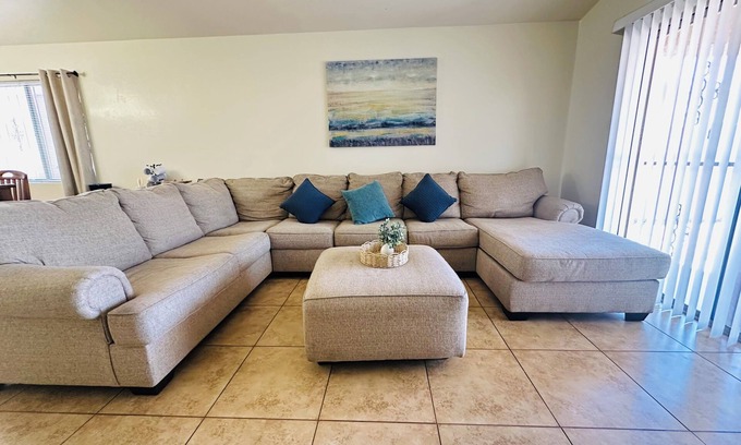 Tucson House | Tucson International Airport area with 3 bedroom 2 bathroom home. Sleeps 6