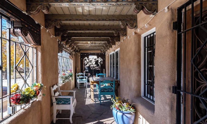 Downtown Santa Fe House | Turquoise Butterfly