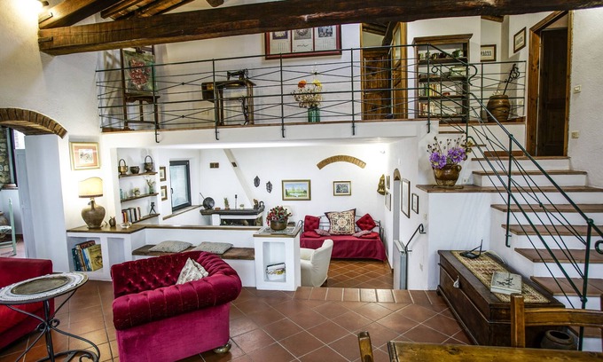 Campiglia Villa | Tuscan Villa , Private Pool, Large Private park, A/C rooms, Electric Car Charger