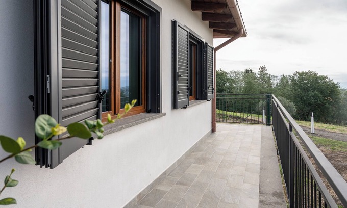 Montefiascone House | Tuscia from Up Here - East House with panoramic balcony and breathtaking views