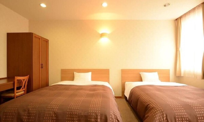 Tobe-cho Hotel | Twin Westernstyle room with sauna and hot spring /Iyo-gun Ehime