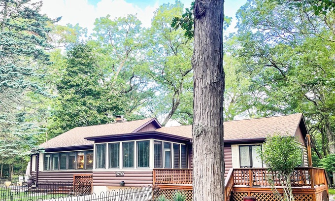 Michiana House | Two Adjacent Homes, 550 FT To Beach, Fire Pit, Pets OK