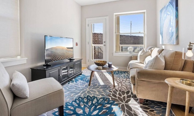 Southwest Center City Apartment | Two Apartments Together - Sleeps 8