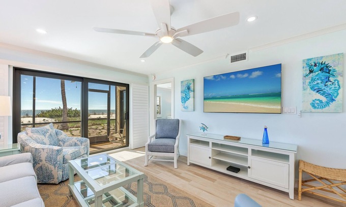 Sanibel Condo | Two-Bedroom ground floor unit, beautifully decorated for your seaside escape.