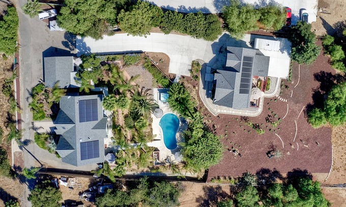 Vista House | Two Homes, Onen Lot Sleeps 16, Pool & Hot Tub Private Villa, 9 miles from beach.