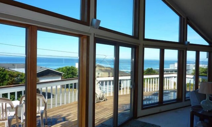 Roads End House | Two KING size beds with sweeping Ocean Views, Easy Beach Access & Game Room!