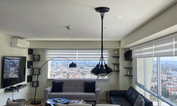 Zapopan Apartment | Two rooms with incredible gdl view