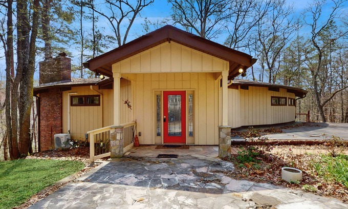 Franklin House | Two-story, dog-friendly home with two kitchens, central AC, & gas fireplaces