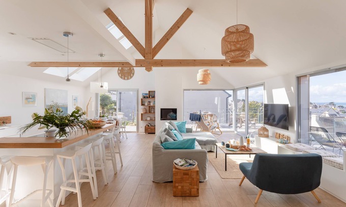 Erquy House | Ty Far - Villa pour 8 vue sur le Port