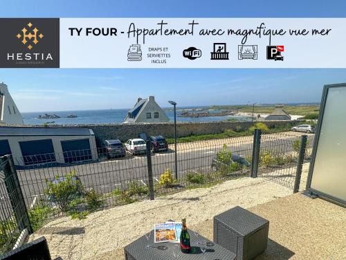 Porspoder Apartment | TY FOUR - Bel appartement T2 de standing vue mer