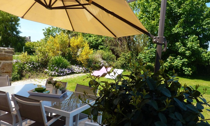 Plouguerneau House | TY NEVEZ KERLASTREN, Plouguerneau, single storey gite, 2mn from the beach, hiking trails