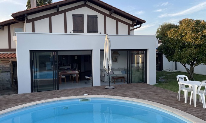 Seignosse Villa | Typical Landaise villa with swimming pool