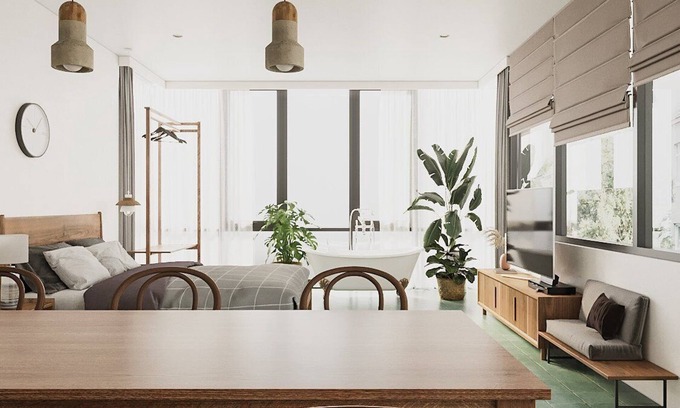 Old Quarter Apartment | UC Apartment-Studio w Green City View