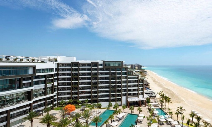 Cabo San Lucas Villa | 🌞🏖️ Ultra Luxe OceanFront Beach Resort Studio at Garza Blanca X @MyBeachSuites