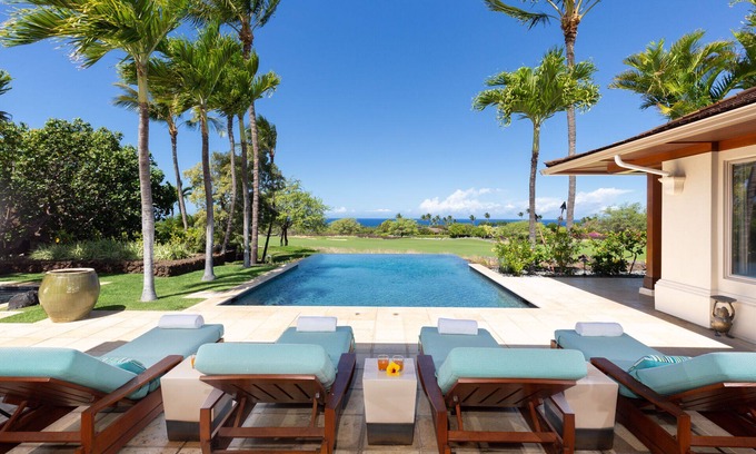 Kaupulehu House | Ultra Luxe Oceanview Estate at Hualalai, Private Pool & Spa: 102 Hainoa