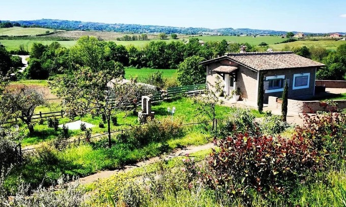 Mazzano Romano Cabin | una casa immersa in 2 ettari di verde con piscina e zona wellness privata