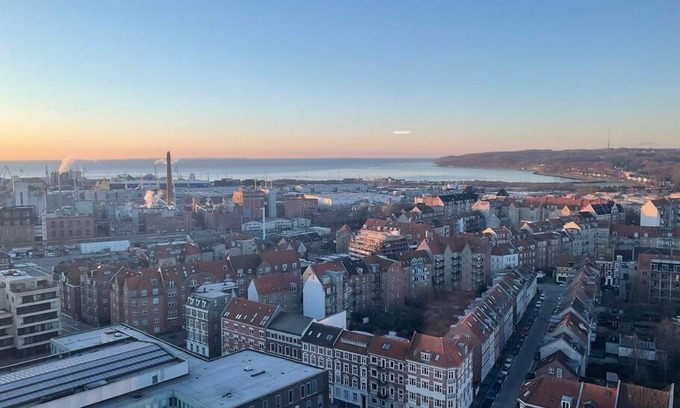 Aarhus C Apartment | Unik udsigt og beliggenhed