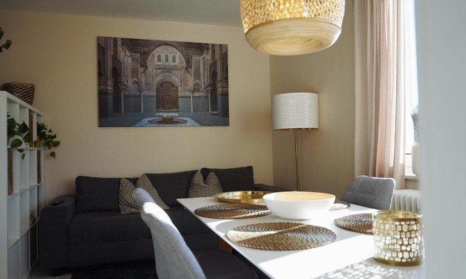 Neue Vahr Sudost Apartment | unique: cozy - balcony - kitchen - netflix