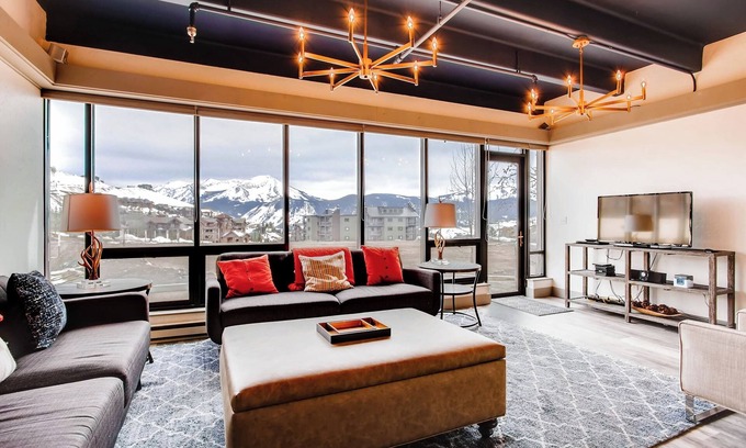 Crested Butte Condo | Uniquely Decorated Mountain Plaza Condo by RedAwning