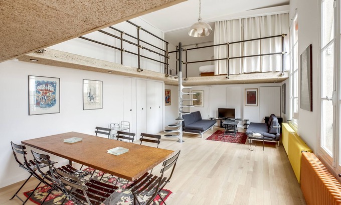 6th Arrondissement Apartment | Unit 010 St Germain des Près Duplex Apartment 6 pax