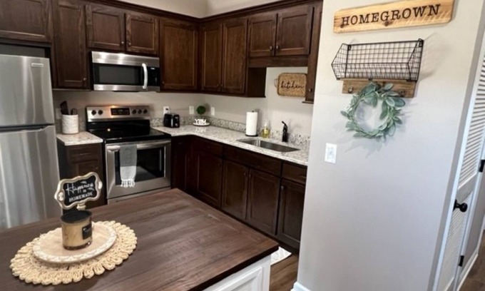 Shelbyville Apartment | Unit 102, Newly built one story apartment on the edge of town.