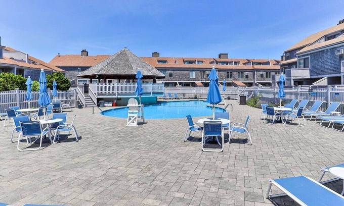 Hyannis Condo | Unit 135 Poolside 2BD w/loft-A/C, Private Balcony, Association Beach & Pool