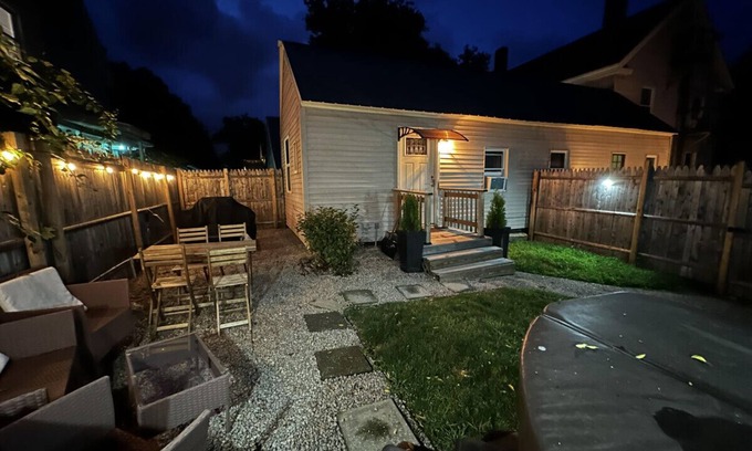 Laconia Apartment | Unit 4 - New Lovely unit w/Private HOT TUB & patio!