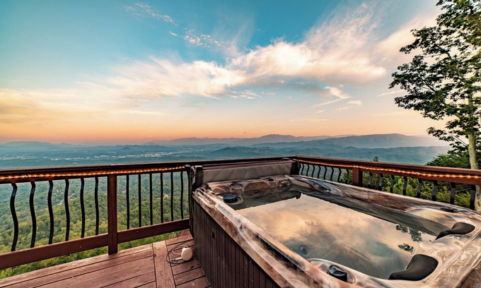 Sevierville House | Unparalleled Views, Deck w/HotTub, Game Room Pool Table | Panorama by AvantStay
