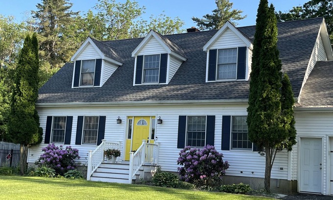 Saratoga Springs House | Updated Private Home with Deck and Fire Pit by the Track