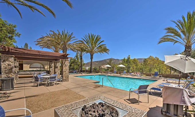 San Marcos House | Updated San Diego Getaway w/ Mtn & Pool View