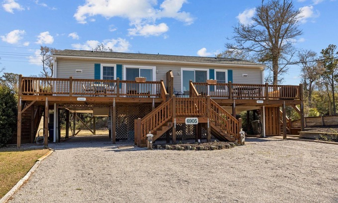 Emerald Isle Condo | UPDATED Sea-renity EAST near boat ramp